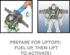 Disney Pixar Lightyear Muñeco Jetpack Liftoff Buzz Lightyear 3