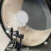 Remendo De Tambor Baixo, Remendos De Pedal Único Branco 5
