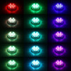 Luz Sumergible De 10 Led Rgb Con Luz De Acuario A Prueba De 3
