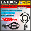 Combo Araña Shockmount + Pie Microfono Avg Pro Funda 3