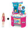 Cocina De Barbie 72cm + Muñeca Barbie Básica - 2101 1