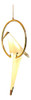 Pendente Origami Tsuru Led 6w 3000k Bivolt La2024 Delis 1