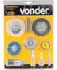 Kit Cepillos Para Taladro Vonder 10 Pcs - Ft 0