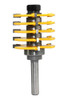 Fresa Eje 1/2  Finger Joint 5 Dientes X 3 2