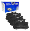 Kit 4 Pastillas De Freno Cobreq Volkswagen Bora Vento Tras 0