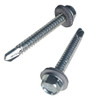 1000 Tornillos Autoperforante Techo 14x2½ Arandela Chapa Gom 0