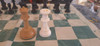 Juego De Ajedrez Y Tablero, Tamaño Profesional 2