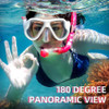~? Keary Gafas De Natación Snorkel Máscara De Buceo Equipo D 3