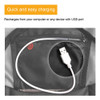 Bike Pack Direction Bicycle Turn Bag Mochila Impermeável Led 3 Bike Pack Direction Bicycle Turn Bag Mochila Impermeável Led 3