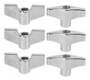 Conjunto De Tambores Fixed Wing Nuts Type T Stand Nut Cymbal 3
