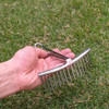 Pente De Crina Em Inox Escovado 12 Dentes Banho Cavalo 5 Pente De Crina Em Inox Escovado 12 Dentes Banho Cavalo 5