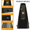 Metronomo Universal Negro Para Piano Y Otros Instrumentos 5 Metronomo Universal Negro Para Piano Y Otros Instrumentos 5