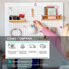Panel Organizador Börd Madera Small Con Accesorios 25x60 6 Panel Organizador Börd Madera Small Con Accesorios 25x60 6