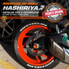 Adesivo De Pneu Moto - Michelin + Pilot Road 6 3