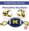Pets First Collegiate Michigan Wolverines Juguete Para Perro 4