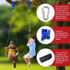 ~? Tree Swing Climbing Rope 2 Pack Multicolor Con Plataforma 3