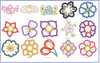96 Matrices P/ Maquinas De Bordar Apliques De Flores 6