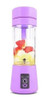 Mini Liquidificador Portatil Recarregavel Usb Violeta 0