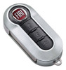 Carcasa Llave Fiat 3 Botones Plata 0
