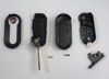 Carcasa Llave Fiat 3 Botones Plata 1