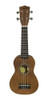 Ukelele Leonard Soprano Con Funda Color Verde Uk15ssg 0