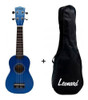 Ukelele Leonard Soprano Con Funda Color Verde Uk15ssg 2