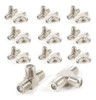 20 Unids F Conector De 3 Vías T Splitter Adapter Tv Satellit 0