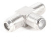 20 Unids F Conector De 3 Vías T Splitter Adapter Tv Satellit 2