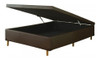 Base Box Baú Casal 138x188 Marrom - Venda Somente Rj 0