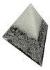 Electronite Orgonita Pirámide Tetraedrica Chica 0