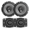 Combo Parlantes Bomber Par Bbr 6  Top + Bbr Coaxial 4  Top 0