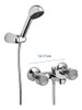 Baño Hydros Ducha Exterior Viva Plus Cromado Griferia * 2
