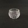 Castiçal Porta Velas Em Vidro Cristal Redondo Bolhas 8cm 4 Castiçal Porta Velas Em Vidro Cristal Redondo Bolhas 8cm 4