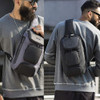 Mochila Sling Ozuko Sling Bag Crossbody Impermeável Para Hom 6