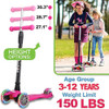 Patinetas Para Niños De 3 Ruedas Para Niños Y 2