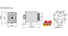 Rele Temporizado 24v A 220v  H3ba-8-m Tbcin Electro Medina 2