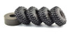 4set Rc 108mm Suave Crawler Neumáticos Con 1,9 '' Llantas Be 1