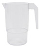 Jarra Plastica Alto Impacto Cristal Transparente 2 Litros 0
