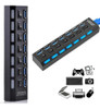 Hub Cabo Usb 2.0 Extensor 7 Portas High Speed Hd Pen Drive 5