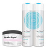 Shampoo 300ml + Acondicionador Pro Color + Keratina Vegetal 0