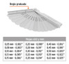 Sonda Para Regular Botadores 15 Hojas Truper 2