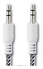 Cable Mini Plug A Mini Plug Auxiliar, Revestido En Tela 0