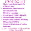 Kit Miçanga Para Pulseira Infantil Gata 1.800 Peças + Brinde 4
