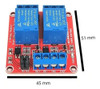 Modulo Rele 2ch 5v/220v Optoacoplado 4ma Bornera Itytarg 0