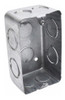 Combo 10 Cajas Chapa Electricidad 5x10 Luz Rectangulares 0