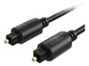 Cablecreation Cable Toslink De Fibra Óptica Digital De 24 Pi 0