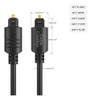 Cablecreation Cable Toslink De Fibra Óptica Digital De 24 Pi 5