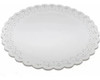 Plato Blonda Bandeja Redondo Para Tortas 33cm 0