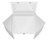 Penteadeira De Canto Camarim Led Glitter Branco 4