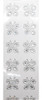 Adesivo Strass 25mm Cartela 1un Borboleta Cristal Acrílico 2